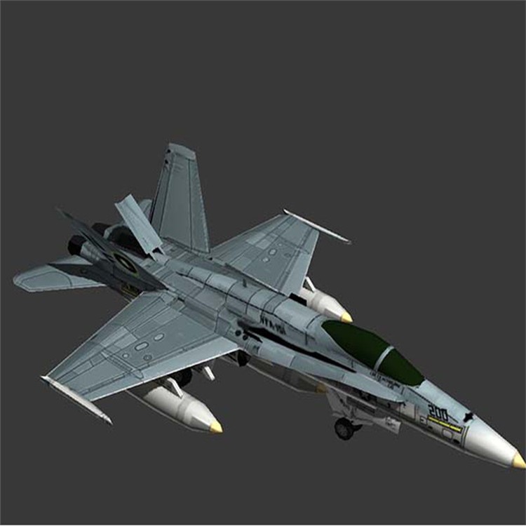 黑水3D舰载战斗机模型